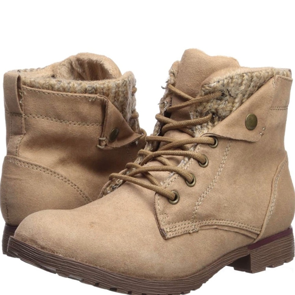 Rock & Candy Tavin Chelsea ankle boots tan size 7.5